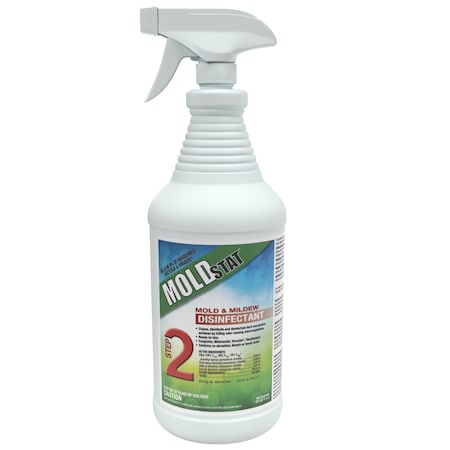 Theochem Liquid 1 qt Mold and Mildew Disinfectant, Bottle, 6 PK 100345-99990-4Q
